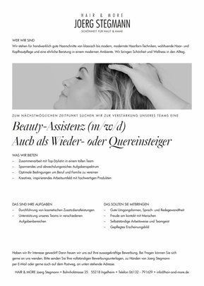 Jobangebot von Hair & More Stegmann